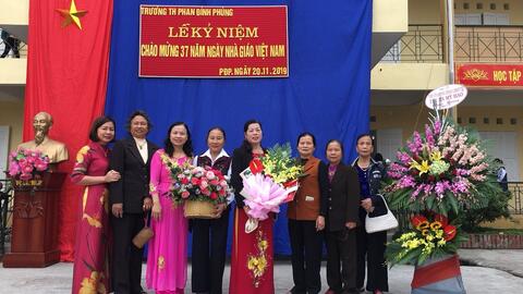 Hoạt động kỷ niệm ngày Nhà giáo Việt Nam 20/ 11/ 2019 của Trường Tiểu học Phan Đình Phùng