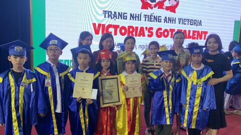Học sinh khối 2 và khối 4 Trường Tiểu học Phan Đình Phùng tham dự giao lưu trạng nhí Tiếng Anh Victoria cụm thị xã Mỹ Hào, huyện Văn Giang tại thị xã Mỹ Hào năm học 2022- 2023